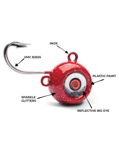 Zoka Color Red Sparkle 140g